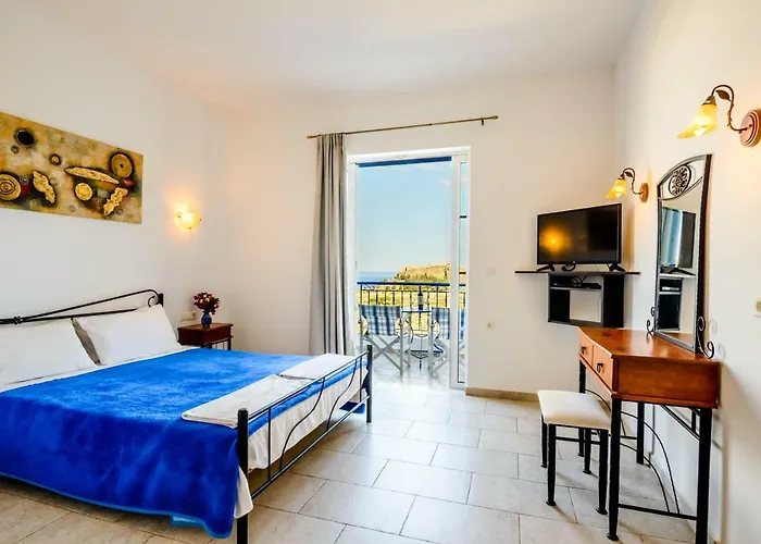 Hotel apartamentowy 'lindian Myth' Sea View Líndos